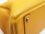 Hermes Birkin 40 Jaune De Naples Yellow Togo Palladium Handbag Do0723sxzxde