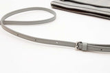 Mcm Aren Crossbody Pouch In Visetos Grey Eb0826lcrde