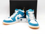 Air Jordan 1 Mid Dq8426 400 Blue Shoes Size 12 Aa0926rzsa