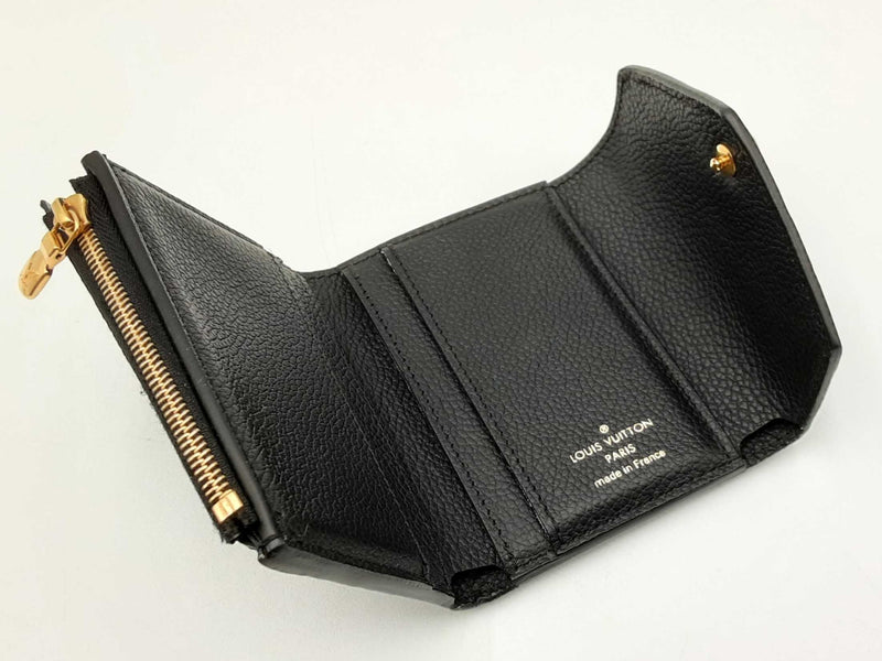 Louis Vuitton Zoé Wallet In Monogram Empreinte Black Leather Fw0125exdu