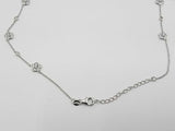 3.3 Dwt Lab Grown Diamonds Necklace Sterling Sliver Mk1225rzmia