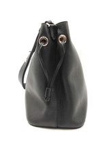 Kate Spade Marti Bucket Bag In Black Pebbled Leather Fw0525wzdu