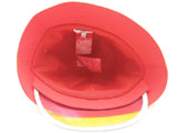 Christian Louboutin Nylon Visor Bucket Hat Multi-color Size Large Aa0826lzxsa