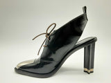 Louis Vuitton Black Patent Leather Headline Heels Size Eu 40 Fw1124oorde