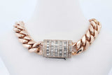 10k Yellow Gold Cuban Link Chain With Diamond Clasp 135.9g 22 Inch Eb0626cxxzde