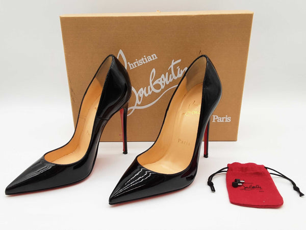 Christian Louboutin So Kate 120 Black Patent Heels Size Eu 35 Do1224loxde