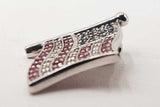 .16ctw Diamonds 14k Wg 4.4 Grams United States Flag Pendant Sd0226owrdu