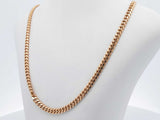 18k Yellow Gold 13.4 Grams Cuban Link Chain 20 Inches Aa0426lzxzsa