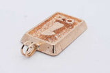 14k Yellow Gold Bar Pendant 21.9 Grams Eb0526lxszsa
