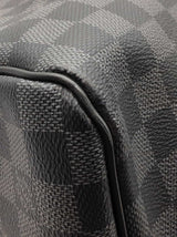 Louis Vuitton Keepall Bandoulière 55 In Damier Graphite Coated Canvas Fw0726lxzxdu