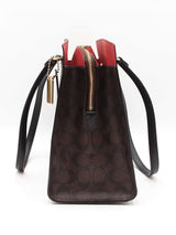 Coach Tatum Carryall Bag In Signature Coated Canvas Fw0825ozdu