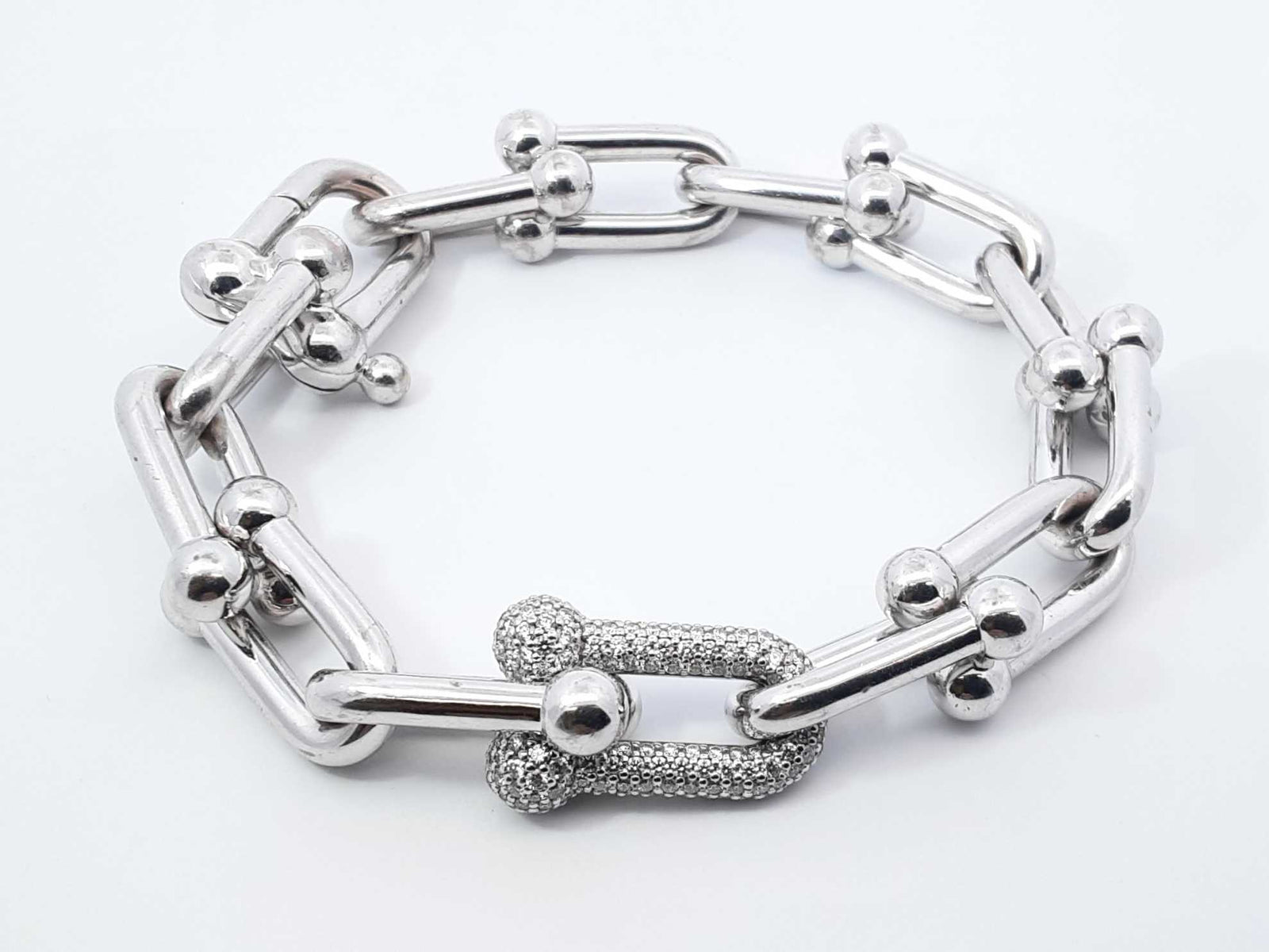 Tiffany & Co. Hardwear Large Link Bracelet In 18k Gold 44.2g 7