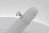 0.54cttw Diamond Ring In 18k White Gold 2.4 Grams Size 4.25 Eb1026orxsa