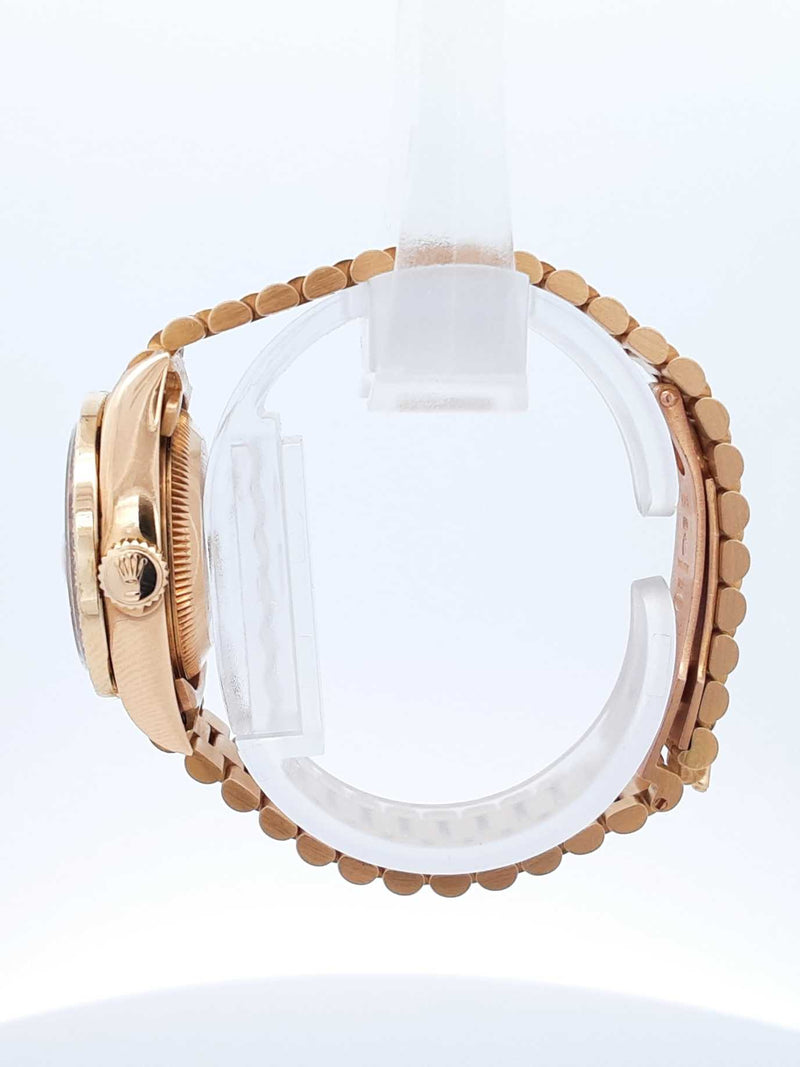Rolex Oyster Perpetual Datejust President Watch In 18k Yellow Gold & Diamonds 26mm 71.5 Grams Fw0825ixzdu