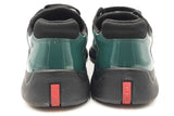 Prada America's Cup Biker Fabric & Green Leather Sneakers Size 11 Eb0725lxzdu