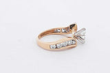 0.48cttw Diamond Ring In 14k Yellow Gold 3.9 Grams Size 3.5 Eb0826rxzsa