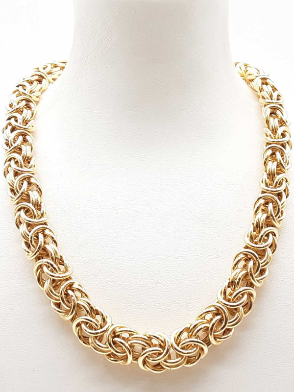 14k Yellow Gold 36.4g 16in 11mm Byzantine Chain Lh1124lrxzde