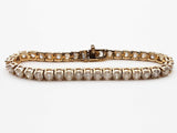11.40 Cttw Diamonds 14k Yellow Gold 22.5g Tennis Bracelet 7 In Do0125wxzxde