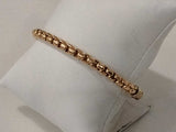 Box Link Bracelet Yellow Gold 14k 10.9 Grams 8 Inch Vc0726rrzmia