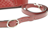 Gucci Red Patent Leather Microguccissima Dome Satchel Bag Eb1026oxzsa