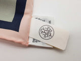 Hermes Jour De Casting 70 Dogs Green Blue Pink Silk Scarf Do0526lrxde