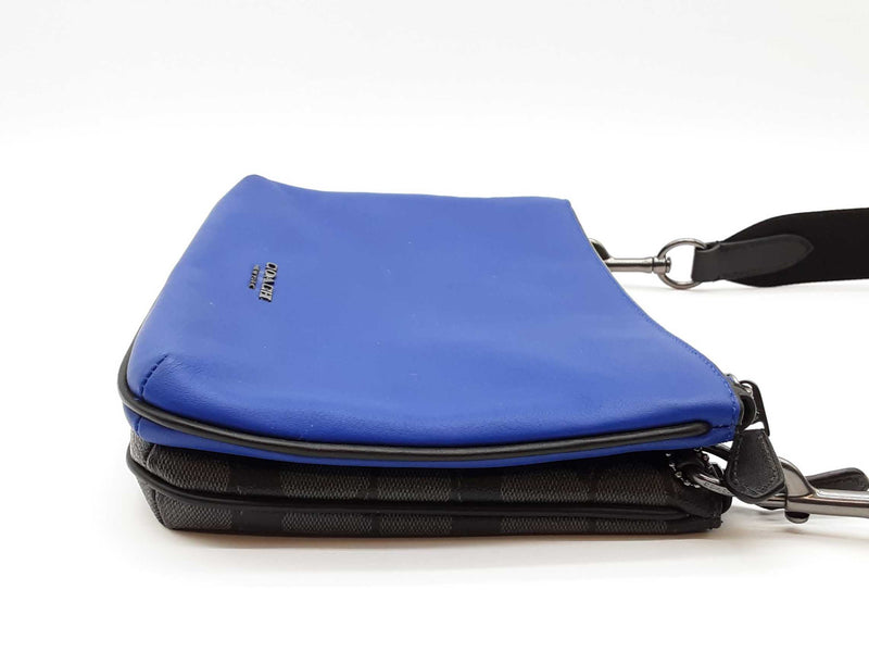 Coach Evertt Colorblock Signature Canvas Crossbody Bag Sd0825rzde