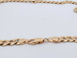 14k Yellow Gold 31.2 Grams Concave Curb Chain 20 In Aa0526lizxsa