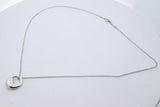Tiffany & Co. Peretti 925 Eternal Circle Pendant Necklace 4.1g 16 Inch Eb626rxde