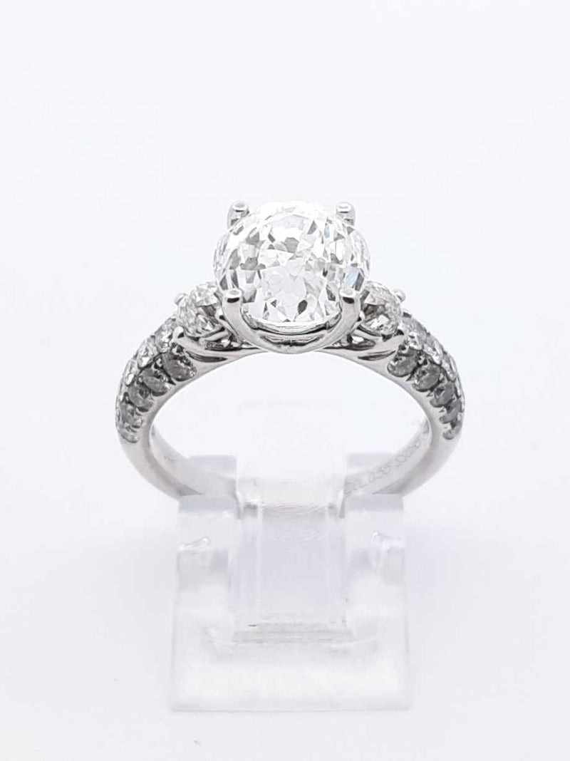 5.22 Cttw Jubilee Diamond & 14k Gold Ring With Cert 5.2 Grm Size 7 Fw0525lrzxzdu