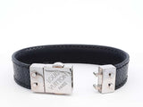 Louis Vuitton Damier Graphite Check It Reversible Bracelet Fw0925lxzdu
