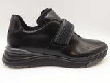 Salvatore Ferragamo Tommy Nero Black Leather Slip On Shoes Size 11m Do0725oxzde