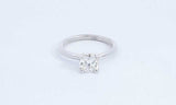 14k White Gold 1.04ctw Lab Grown Diamond Ring Size 7 Eb0224pccdu