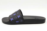 Mcm M Pup Visetos Print Rubber Slides Size 43 Eb0126exsa