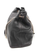 Gucci Black Pebbled Calfskin Soho Chain Shoulder Bag Eb0426wxzsa