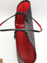 Christian Louboutin Cabata Black Leather Tote Bag Eb0526rxzsa