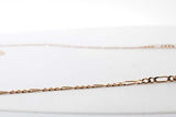 14k Yellow Gold Figaro Chain 20in 2.2g Do1024exde 144010046596