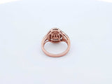 Le Vian Opal & Diamond 14k Strawberry Gold Ring 5.1 Grams Size 7 Fw0225wxzdu