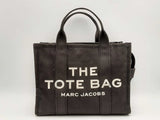 Marc Jacobs The Tote Bag Medium Black Canvas Tote Bag Fw1224rxsa