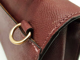 Coach Tilly Top Handle Wine Red Leather Crossbody Bag Do0825oxde