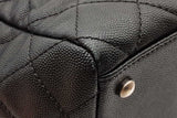 Chanel Quilted Caviar Coco Handle Shopping Tote Bag Eb0926orxzde