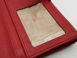 Michael Kors Brookville Red Leather Wallet Eb0326lxsa