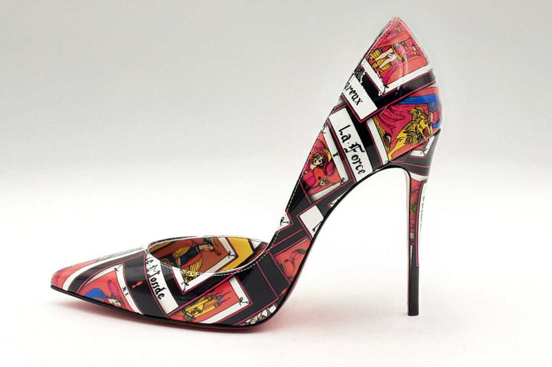 Christian Louboutin Patent Tarot Iriza Heels Size 36 Eb1224orxsa