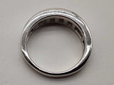 1.54 Cttw Natural Diamonds 14k White Gold 5.6g Ring Size 7.5 Do0226crxde
