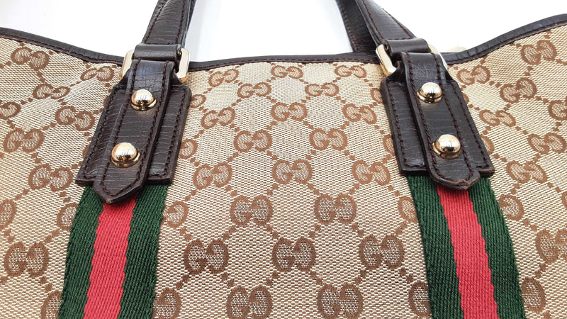 Gucci Small Jolicouer Tote In Gg Monogram Canvas Fabric Fw0925wxzdu