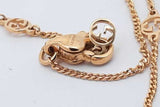 Gucci 18k Yellow Gold Star Interlocking G Motif Diamond Neckalce 2.8g Eb326orxsa