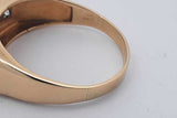 0.55cttw Diamond Ring In 14k Yellow Gold 8.5 Grams Size 14 Eb0326icrsa