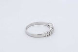 0.25cttw Diamond Ring In 14k White Gold 2.2 Grams Size 6 Eb0626orrdu