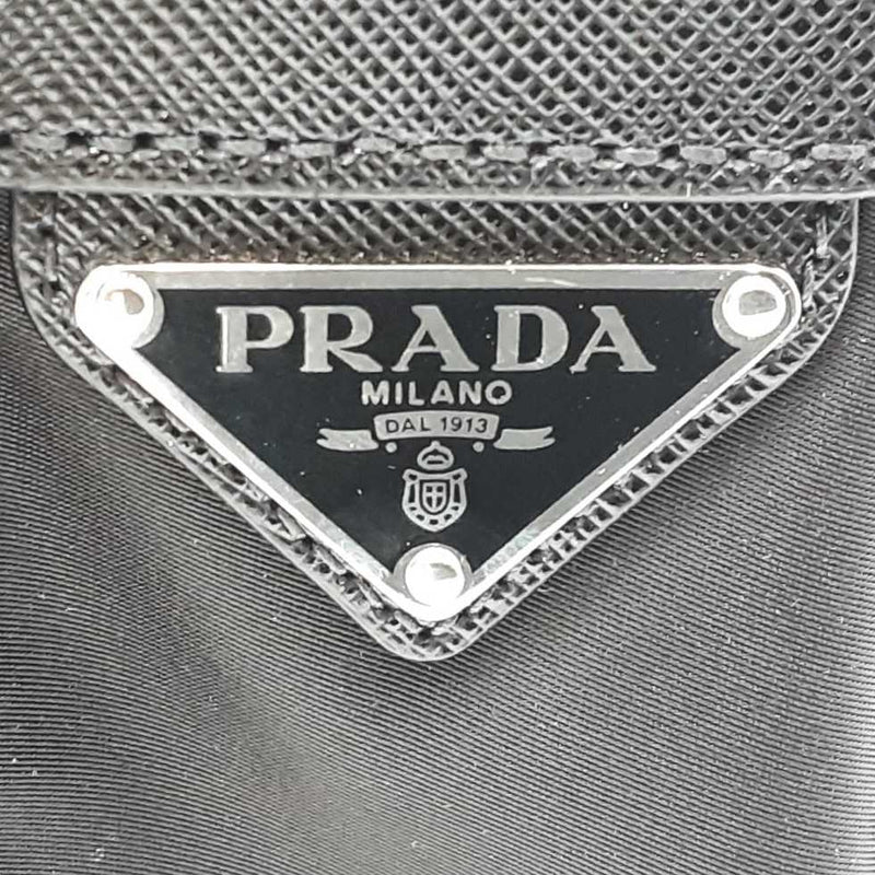 Prada Nylon Black Shoulder Bag Sd0825rzxsa