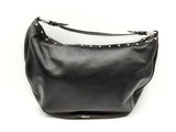 Versace Repeat Studded Black Leather Hobo Bag Fw0125oxzdu