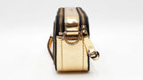 Marc Jacobs Gold Metallic The Snapshot Bag Sd0226prdu